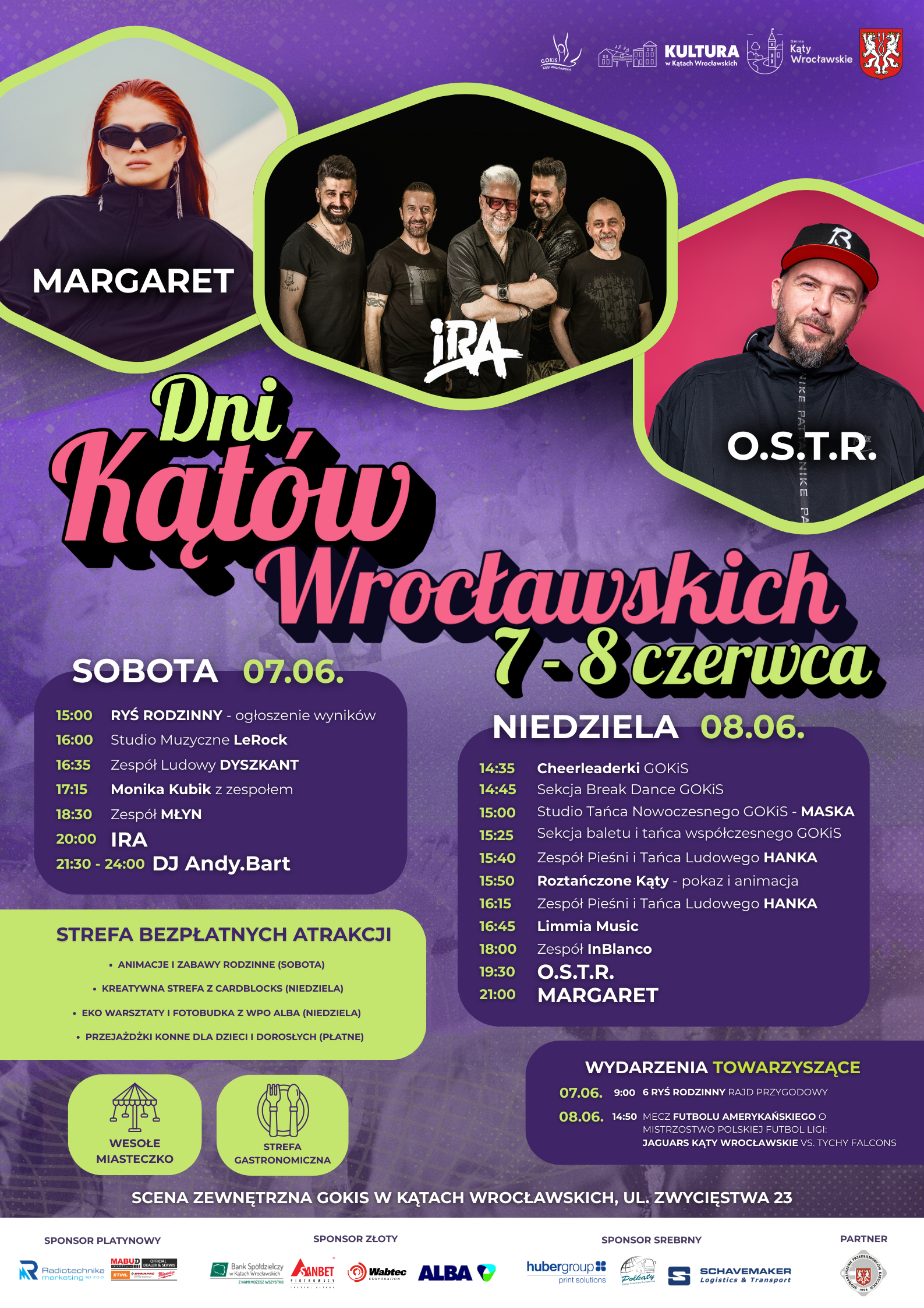 plakat Dni Kątów Wrocławskich 2025