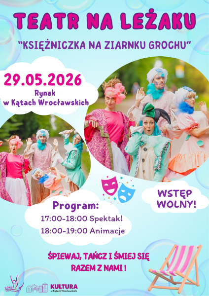 TEATR NA LEŻAKU - „Księżniczka na ziarnku grochu”