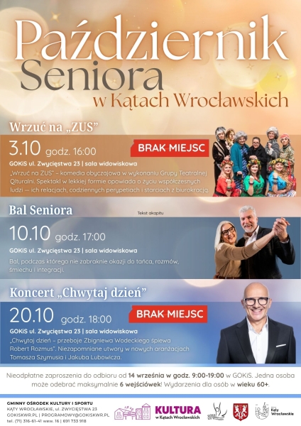 Październik Seniora w Kątach Wrocławskich